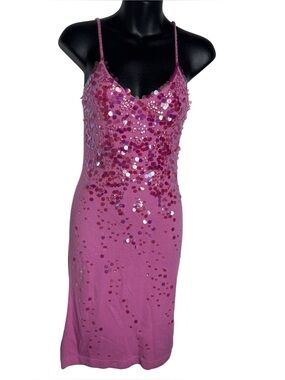 barbie sequin dress forever 21 Sequined Beaded Maxi Dress